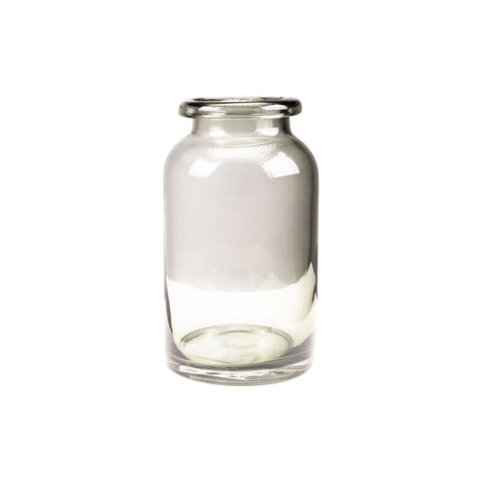 Glass Bottle Vase (Grey)